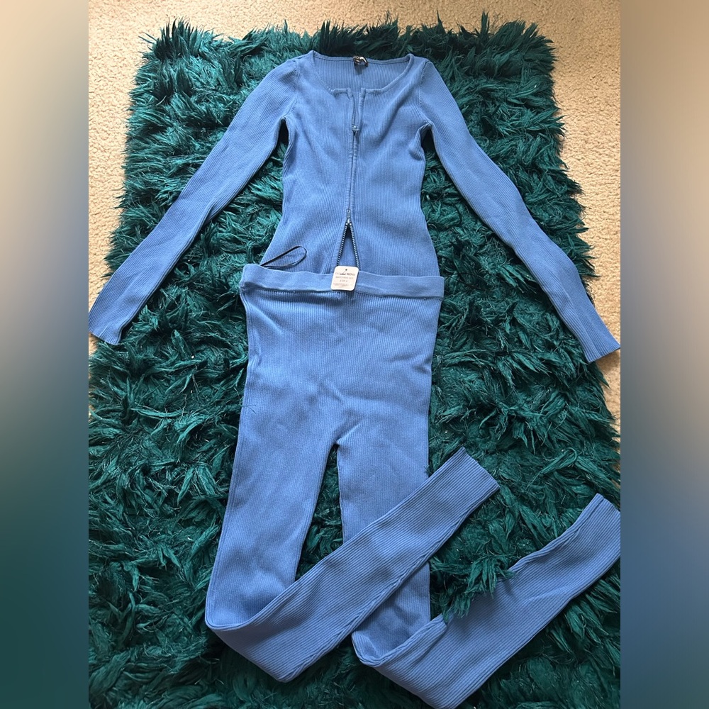 Blue Loungewear Set
